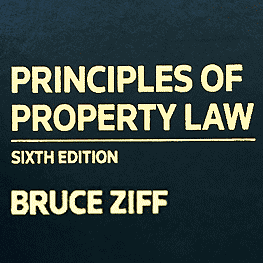 Principles of Property Law (6th ed.) - Ziff - discusses Amberwood