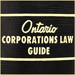 Ontario Corporations Law Guide 2nd - Cohen - cites St Lawrence