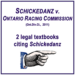 Legal textbooks citing Schickedanz