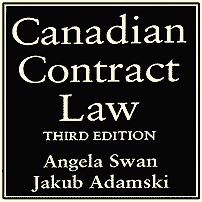 Canadian Contract Law (3rd ed.) - Swan & Adamski - cites Claussen