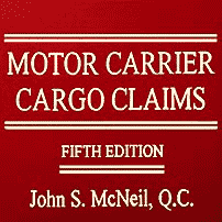 Motor Carrier Cargo Claims (5th ed.) - McNeil - sums R & S Transport