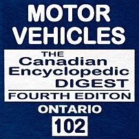 Motor Vehicles - CED Ont (4th ed.) - Segal - sums Fontana v Ont