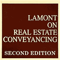 Real Estate Conveyancing (2nd ed.) - Lamont - sums Morray, and discusses Amberwood