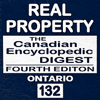 Real Property - CED Ont (4th ed.) - Andree - cites Amberwood