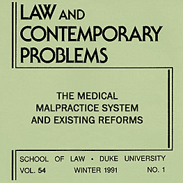 54 Law and Contemporary Problems 217 (1991) Dewees et al. - assisted