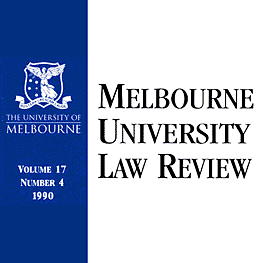 17 Melbourne U Law Rev 539 (1990) Trebilcock et al. - assisted
