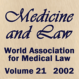 21 Medicine and Law Journal 11-42 (2002) Ferris paper discusses Feld& Simm 1997 c.10