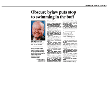 Toronto Star 1999-06-15 p.A12  - (continued from p.A1)