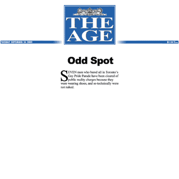 The Age [Melbourne, Australia] 2002-09-24 - Charges gone