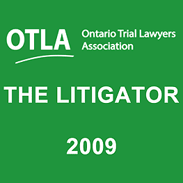 The Litigator 103 (Dec. 2009) - Brandow paper cites Poulton