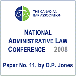 National Administrative Law Conference (CBA 2008), c.11 by Jones - cites Megens