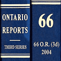 Morray (2003) 66 O.R. (3d) 521 (Ont. Sup. Ct.) - summary judgment