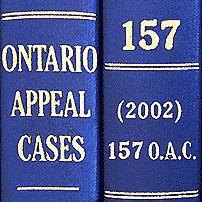 Amberwood (2002) 157 O.A.C. 135 (Ont.C.A.) - appeal on new grounds