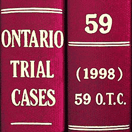 Collins (1998), 59 O.T.C. 13 (Ont. Ct. (G.D.))