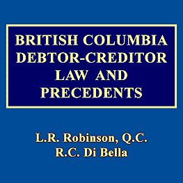 BC Debtor-Creditor Law - Robinson & Di Bella cite Amberwood twice