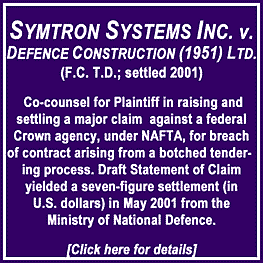 Symtron (No. 2), 2001 F.C T.D. (settled)