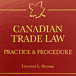 Canadian Trade Law: Practice & Procedure - Herman - sums Symtron (No1)