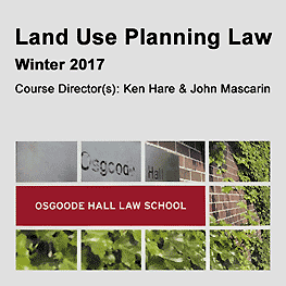 Land Use Planning Law - Hare & Mascarin - cites Amberwood