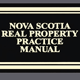 Nova Scotia Real Property Practice Manual - McIntosh - cites Claussen 3 times