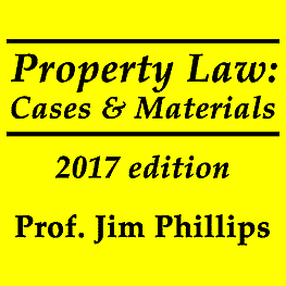 Property Law: Cases & Materials 2017 - Phillips - discusses Amberwood