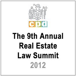 The 9th Annual Real Estate Law Summit (LSUC CPD 2012) - c.1 by Mikkola - cites Amberwood