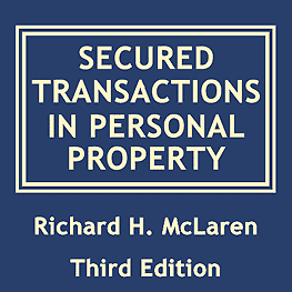 Secured Transactions in Personal Property (3rd ed.) - McLaren - cites Amberwood twice