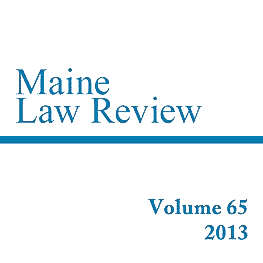 65 Maine Law Review 381 (2013) - Baxter paper cites Amberwood