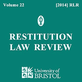 22 Restitution Law Review 156-185 (2014) - McInnes paper cites Amberwood