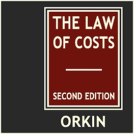 Law of Costs (2nd ed.) - Orkin - cites Megens; cites Poulton 3 times; cites Collins
