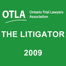 The Litigator (Dec 2009) 103-108 - Brandow paper cites Poulton