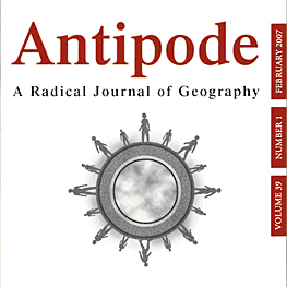 39(1) Antipode Journal of Geography (2007) 17-34 - Barin & Nash paper discusses The Barn's trial