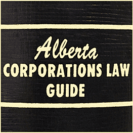 Alberta Corporations Law Guide-  Haynes - cites St Lawrence 7x