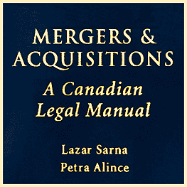 Mergers & Acquisitions (revised ed) Sarna - cites St Lawrence
