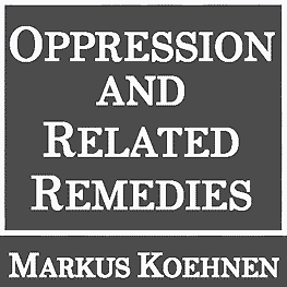 Oppression & Related Remedies - Koehnen - cites St Lawrence 5x