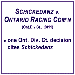 Court decisions citing Schickedanz