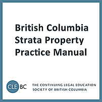 British Columbia Strata Property Practice Manual - cites Amberwood