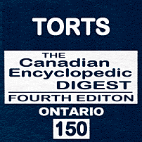 Torts - CED Ont (4th ed.) - Durbin - sums Unilux