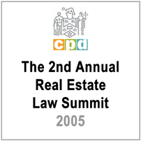 The 2nd Annual Real Estate Law Summit (LSUC CPD 2005) c.17 by Rodness - discusses Amberwood