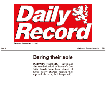 Daily Record [Glasgow, Scotland, UK] 2002-09-21 - Charges gone